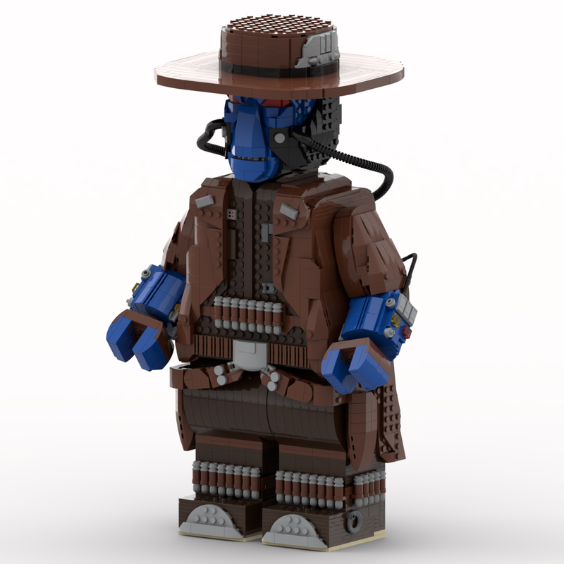Goat Bricks Star Movie Cad Bane Mega Figure Model