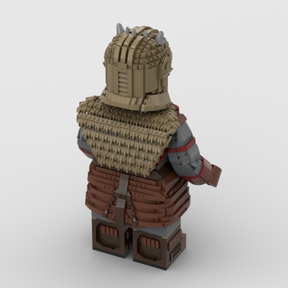 Goat Bricks Star Movie The Armorer Mega Figure Model