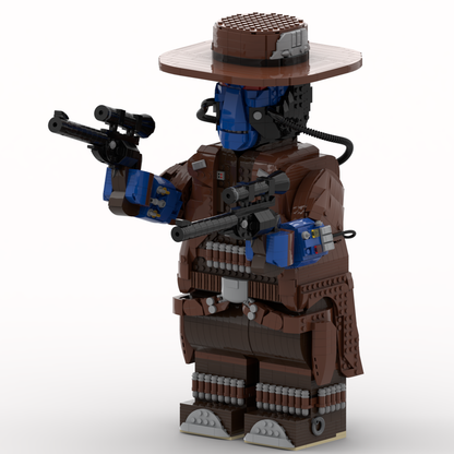 Goat Bricks Star Movie Cad Bane Mega Figure Model