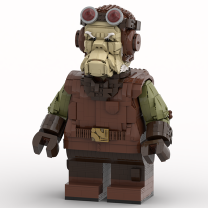 Goat Bricks Star Movie Kuiil Mega Figure Model