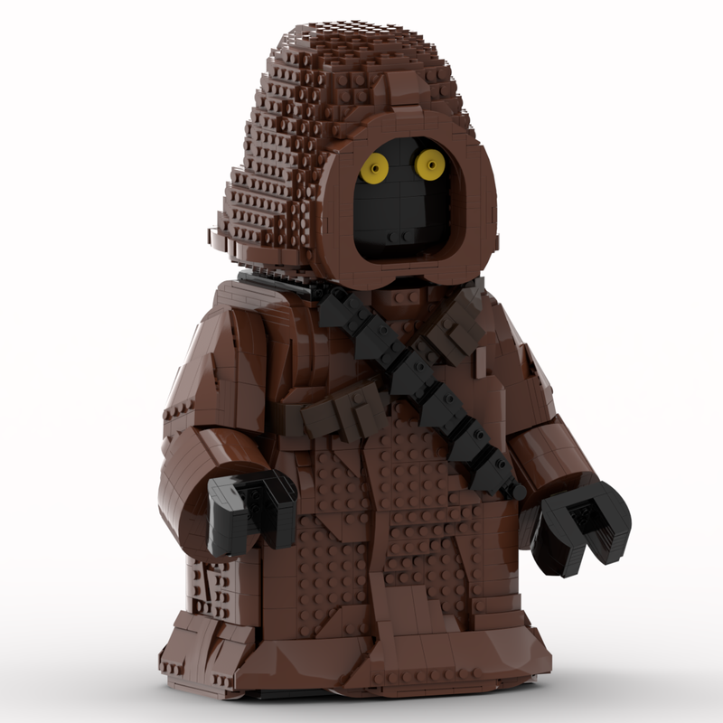 Goat Bricks Star Movie Jawa Mega Figure Model