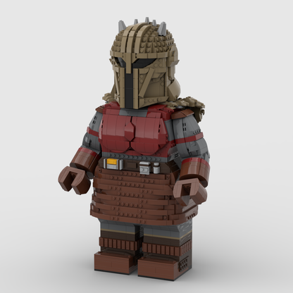 Goat Bricks Star Movie The Armorer Mega Figure Model