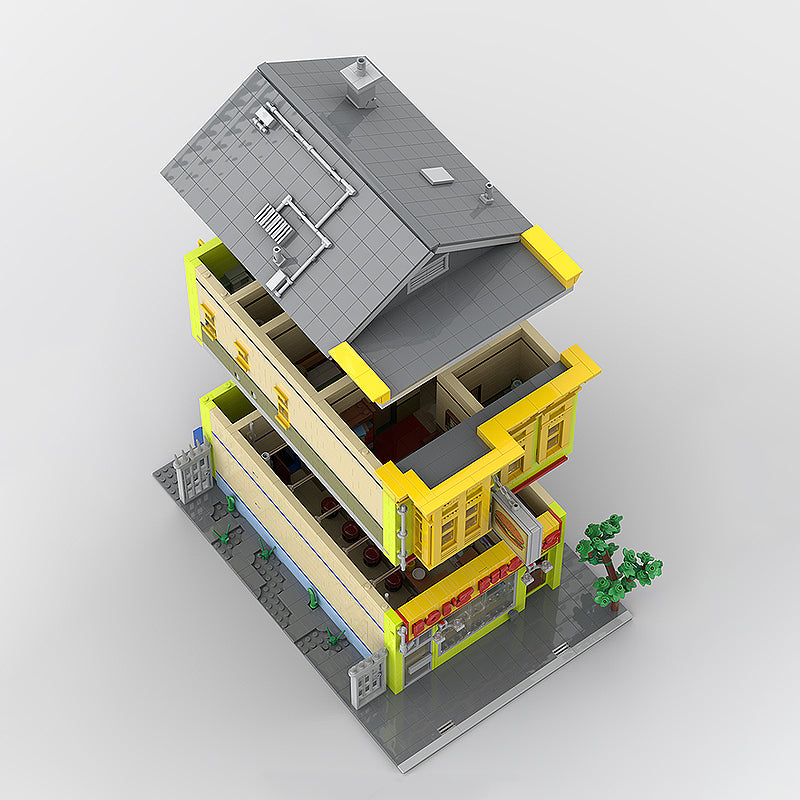 Goat Bricks Bob's Burgers house Building Blocks Model
