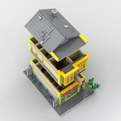 Goat Bricks Bob's Burgers house Building Blocks Model