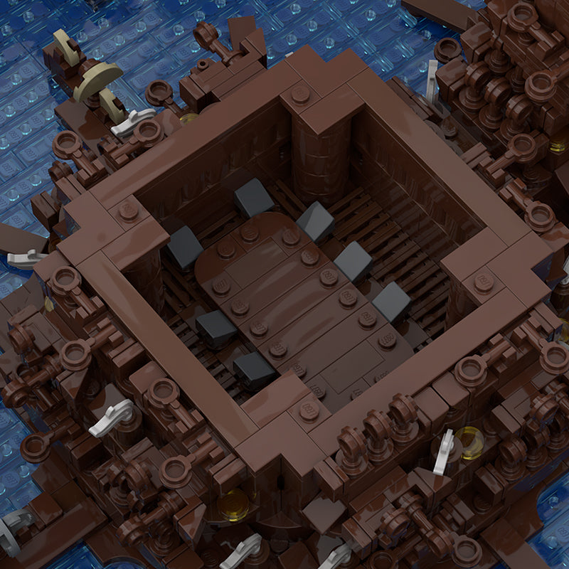 Goat Bricks Pirates of the Caribbean - Shipwreck Cove Building Blocks Model