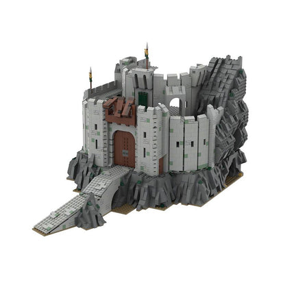 Goat Bricks UCS Helm's Deep - part 1 Building Blocks Model