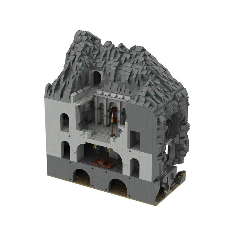 Goat Bricks UCS Helm's Deep - part 3 Building Blocks Model