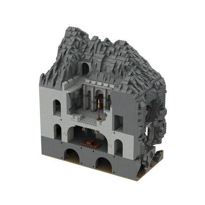 Goat Bricks UCS Helm's Deep - part 3 Building Blocks Model