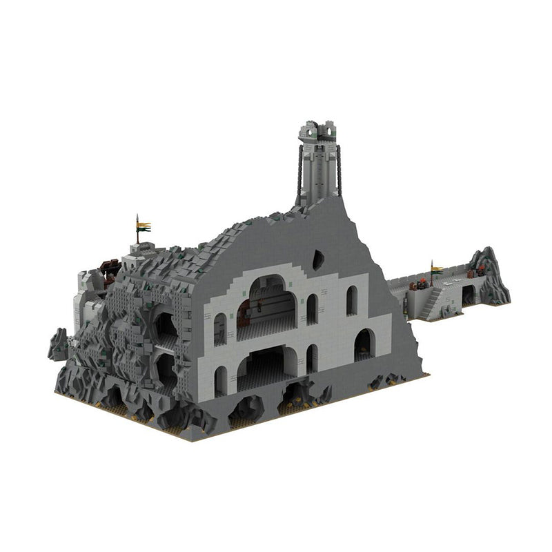 Goat Bricks UCS Helm's Deep Building Blocks Model