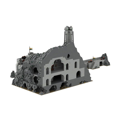 Goat Bricks UCS Helm's Deep Building Blocks Model