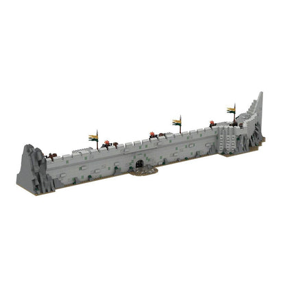Goat Bricks UCS Helm's Deep - part 2 Building Blocks Model