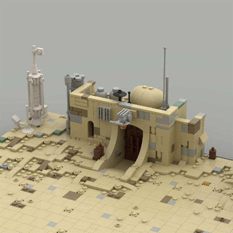 Goat Bricks Star Movie Tatooine Inquisitor Diorama MOC Building Blocks Model