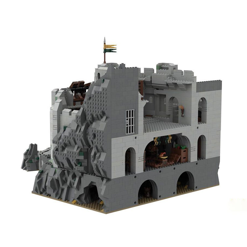 Goat Bricks UCS Helm's Deep - part 1 Building Blocks Model