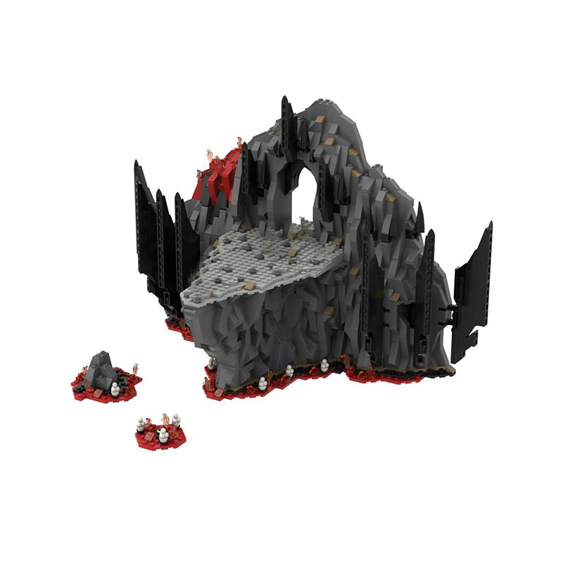 Goat Bricks The Furnace of Doom Building Blocks Model