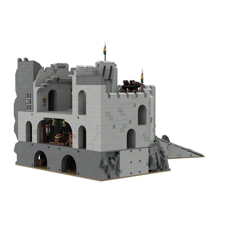 Goat Bricks UCS Helm's Deep - part 1 Building Blocks Model