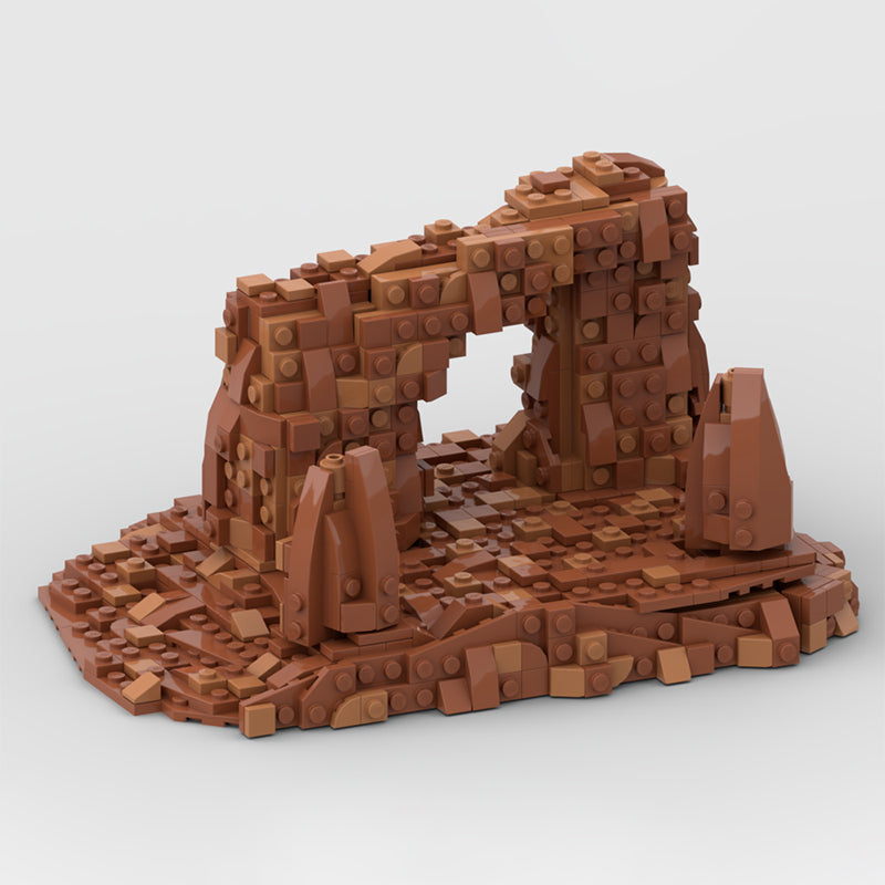 Goat Bricks Star Movie Geonosis Big Landscape MOC Building Blocks Model