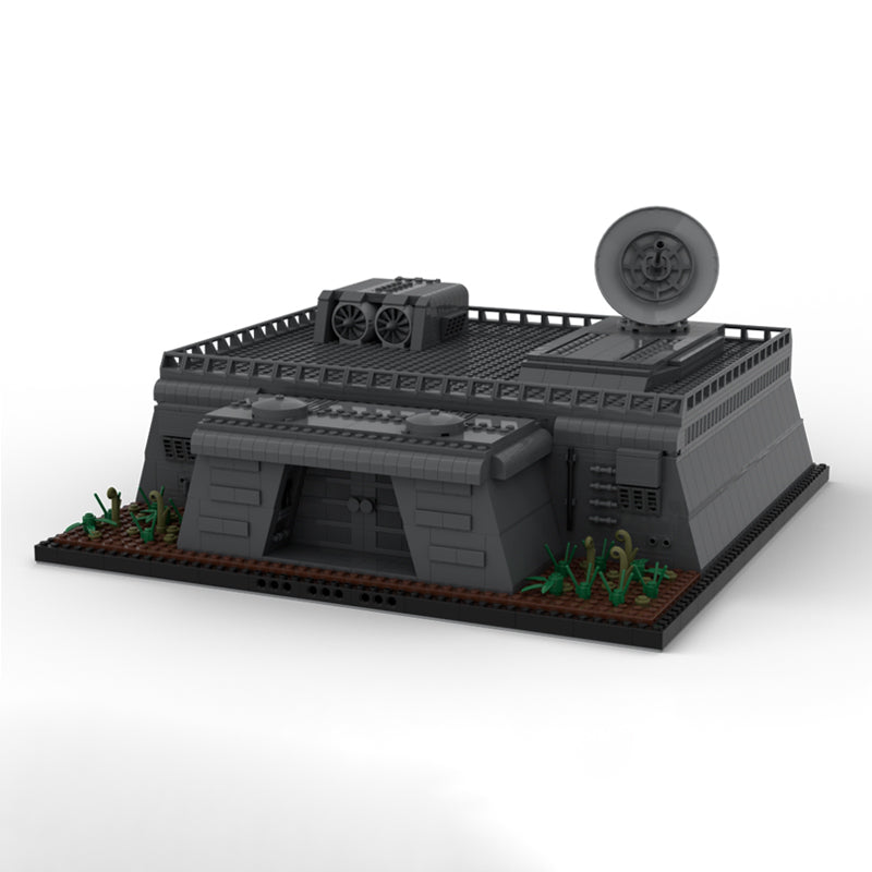 Goat Bricks Star Movie SW - Imperial Bunker on Endor Building Blocks Model
