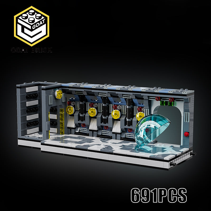 Goat Bricks Boarding the Invisible Hand Building Blocks Model