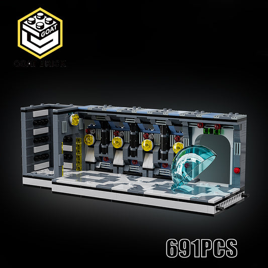 Goat Bricks Boarding the Invisible Hand Building Blocks Model