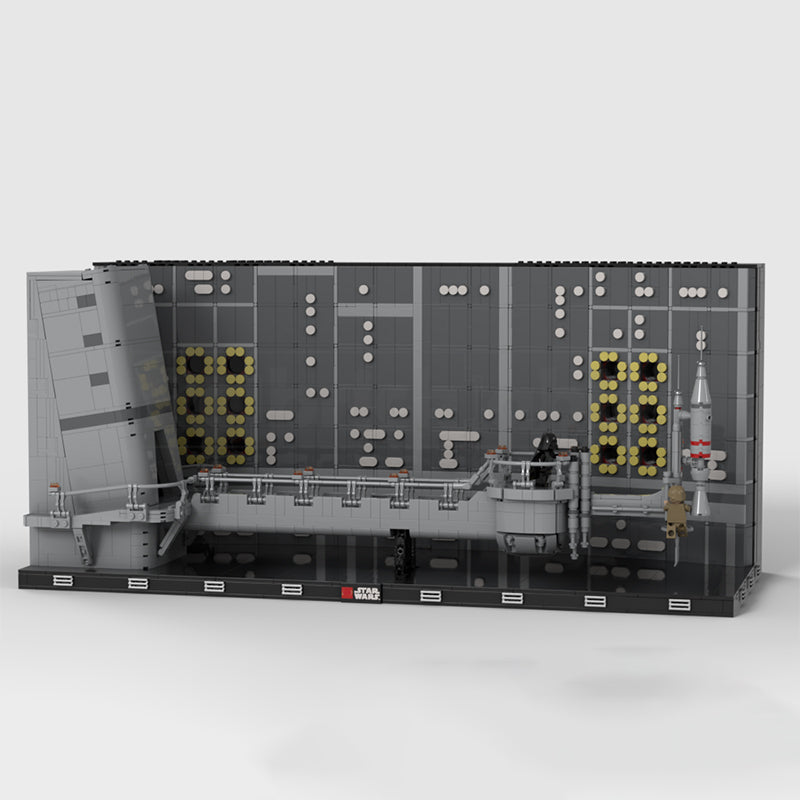 Goat Bricks Star Movie UCS Bespin Duel Diorama Building Blocks Model