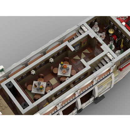 Goat Bricks Steamboat - widened Building Blocks Model