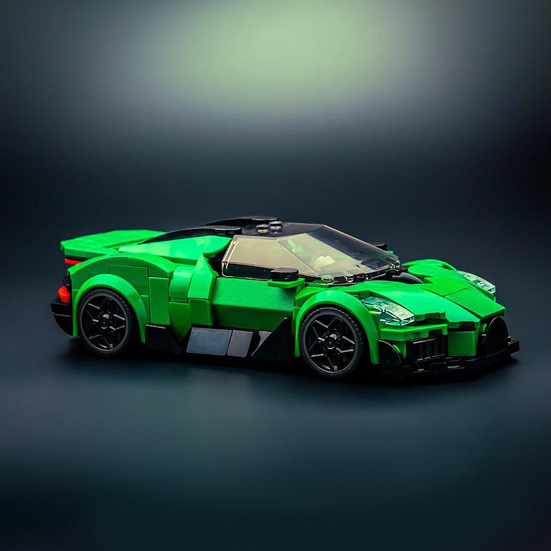 Goat Bricks Bugatti Brouillard Building Blocks Model
