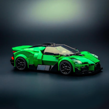 Goat Bricks Bugatti Brouillard Building Blocks Model