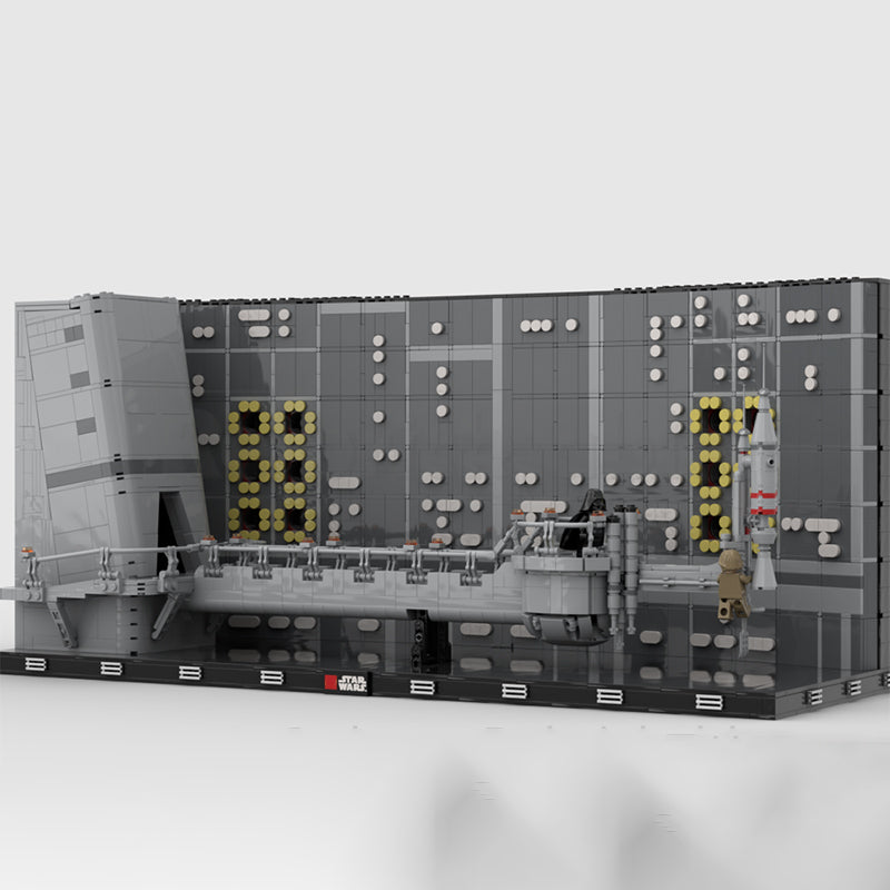 Goat Bricks Star Movie UCS Bespin Duel Diorama Building Blocks Model