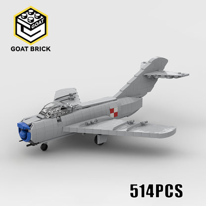 Goat Bricks Lim 5p (Mig 17pf) Building Blocks Model