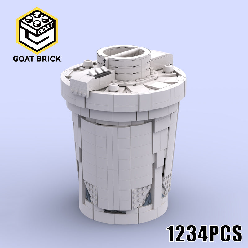 Goat Bricks Star Movie Beskar Container from "The Mandalorian" Building Blocks Model