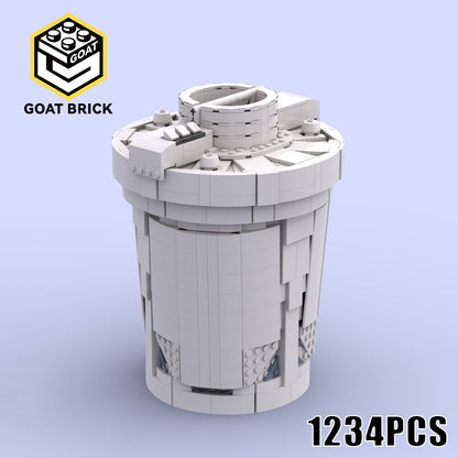 Goat Bricks Star Movie Beskar Container from "The Mandalorian" Building Blocks Model