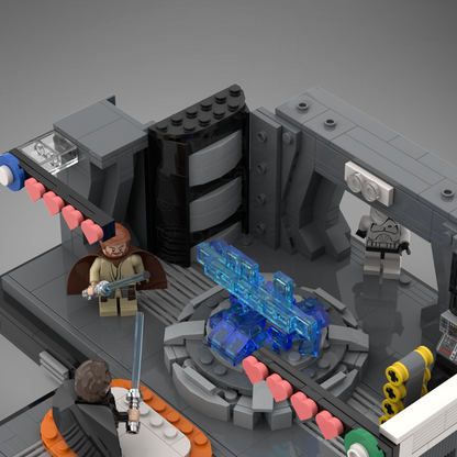 Goat Bricks Star Movie SW III: TCW - Hub Building Blocks Model