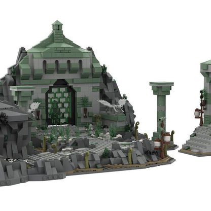 Goat Bricks Paths of the Dead Building Blocks Model
