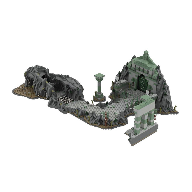 Goat Bricks Paths of the Dead Building Blocks Model