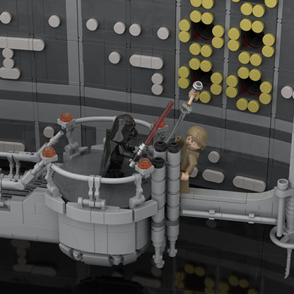 Goat Bricks Star Movie UCS Bespin Duel Diorama Building Blocks Model