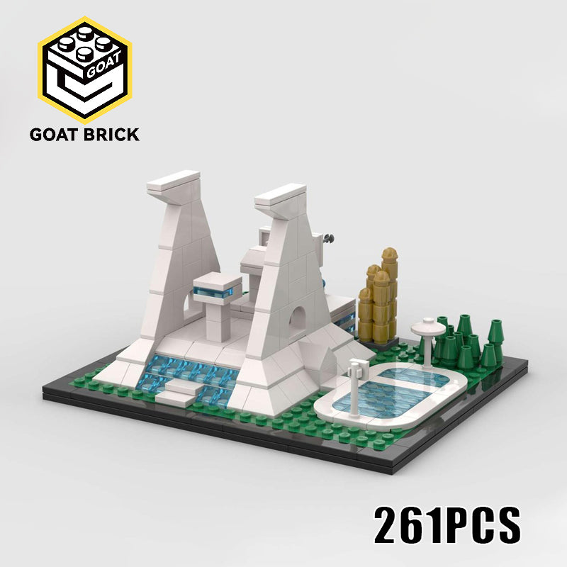 Goat Bricks Mazinger Z - Photoatomic Energy Research Institute Building Blocks Model