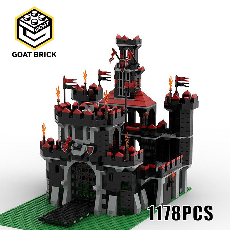 Goat Bricks The Dragon Wizard's Castle Building Blocks Model