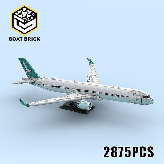 Goat Bricks Cathay PACIFIC Airbus A350-1000 Building Blocks Model