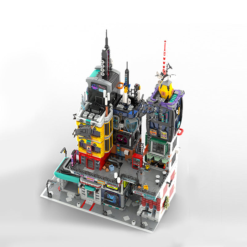 Goat Bricks Brickpunk City 2 Building Blocks Model