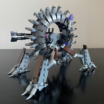 Goat Bricks Star Movie General Grievous Wheel Bike Building Blocks Model