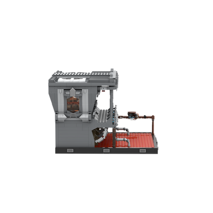 Goat Bricks Star Movie Separatist War Room on Mustafar Building Blocks Model