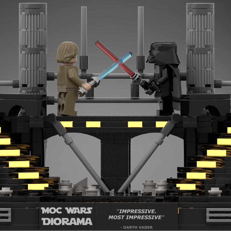 Goat Bricks Star Movie Carbonite Freezing Chamber Duel Building Blocks Model