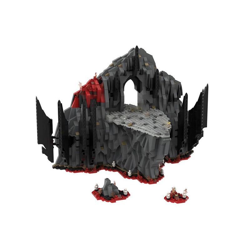 Goat Bricks The Furnace of Doom Building Blocks Model