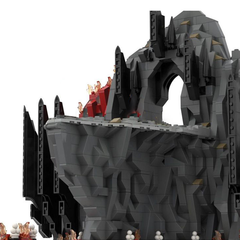 Goat Bricks The Furnace of Doom Building Blocks Model