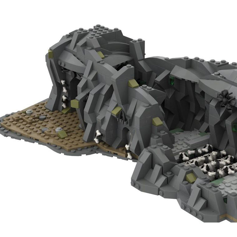 Goat Bricks Paths of the Dead Building Blocks Model