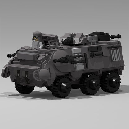 Goat Bricks Star Movie Imperial Light Utility Transport / Wheeled Building Blocks Model