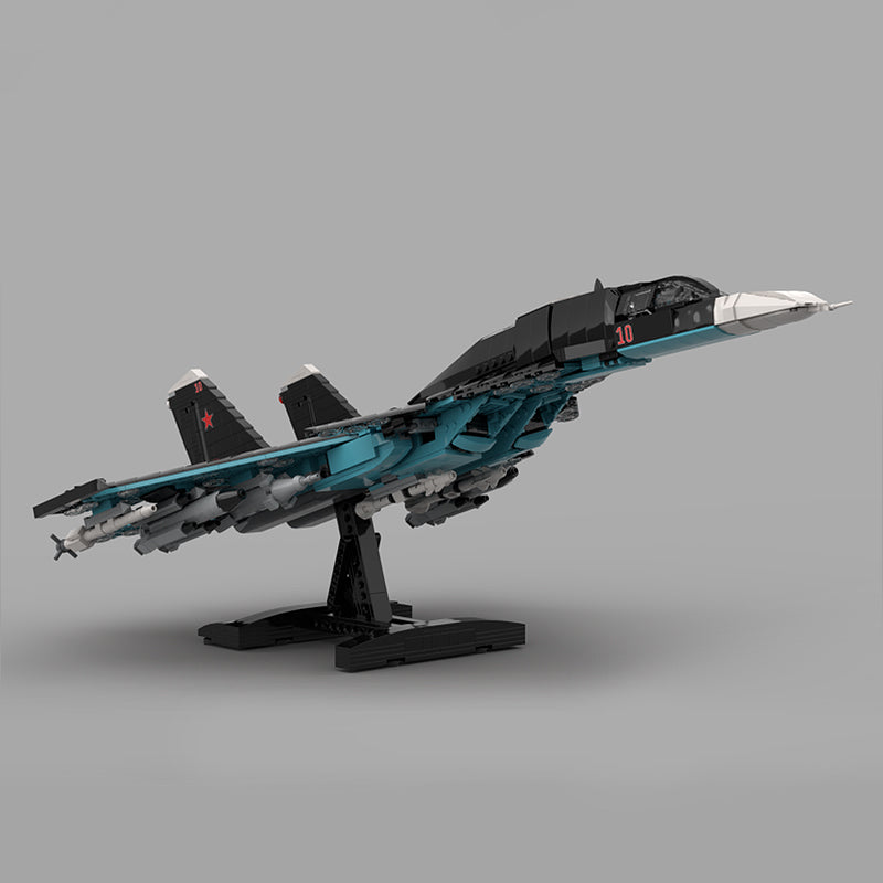 Goat Bricks SU-34 Fullback Building Blocks Model