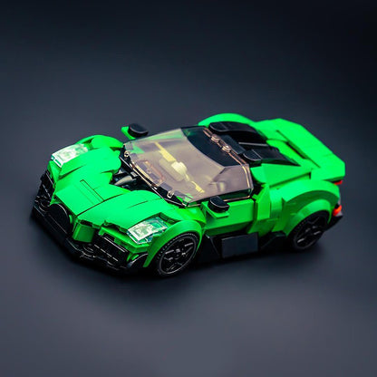 Goat Bricks Bugatti Brouillard Building Blocks Model