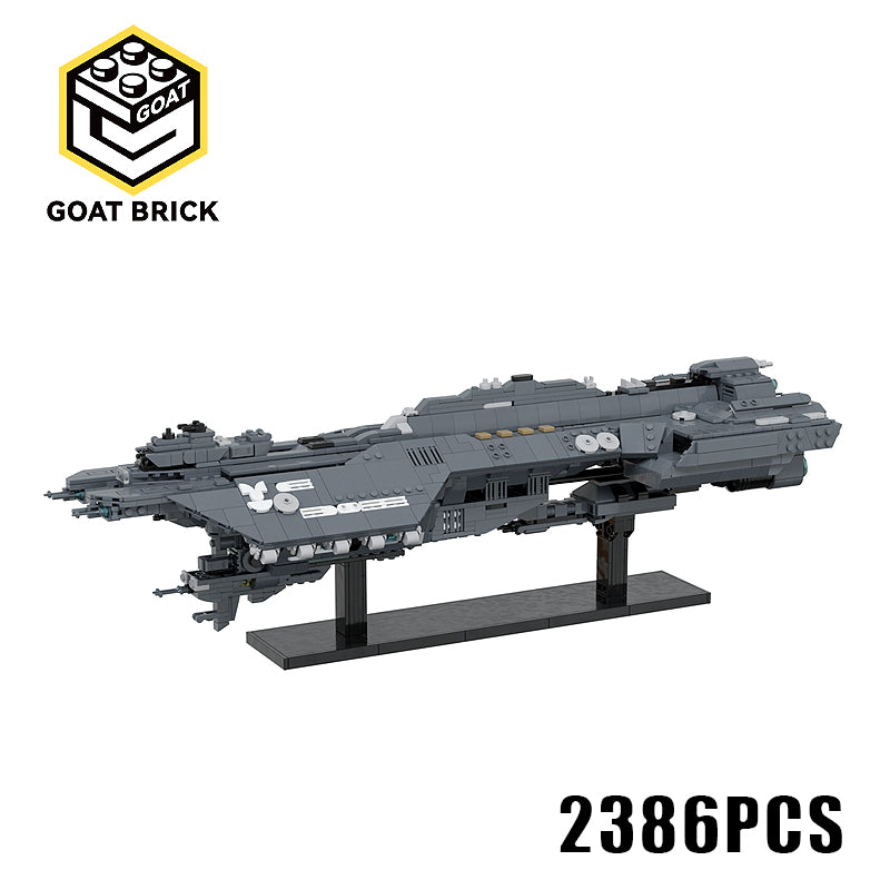 Goat Bricks Phoenix-class Colonial Support Vessel Building Blocks Model