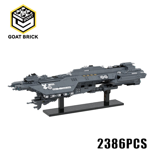 Goat Bricks Phoenix-class Colonial Support Vessel Building Blocks Model